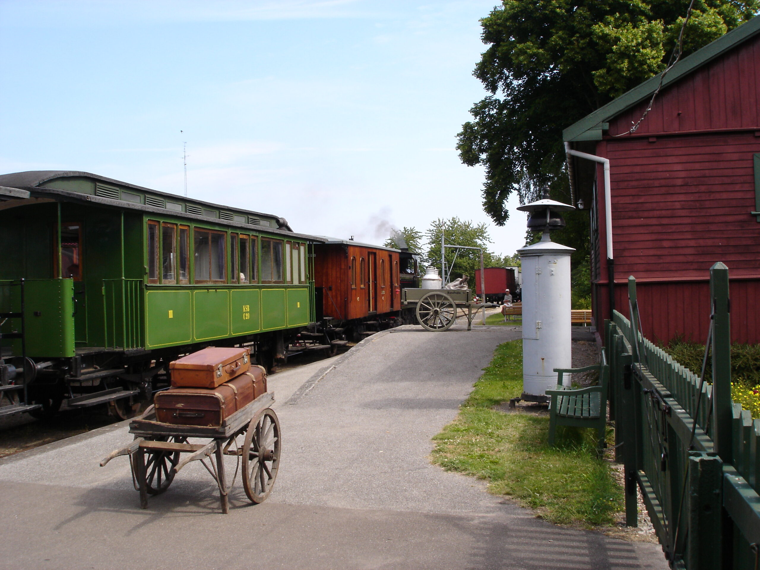 Veterantogsidyl i Bandholm